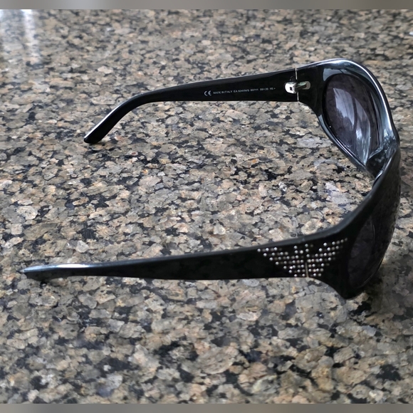 Emporio Armani Sunglasses mod. EA 9241/N/S 807Y1 Black Wrap Studs Italy Made Uni main image 11